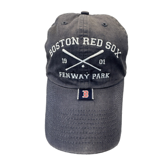 Boston Red Sox Twin Enterprises Baseball Hat Crossed Bats 1901 Dad Hat OSFA VTG - Picture 2 of 10